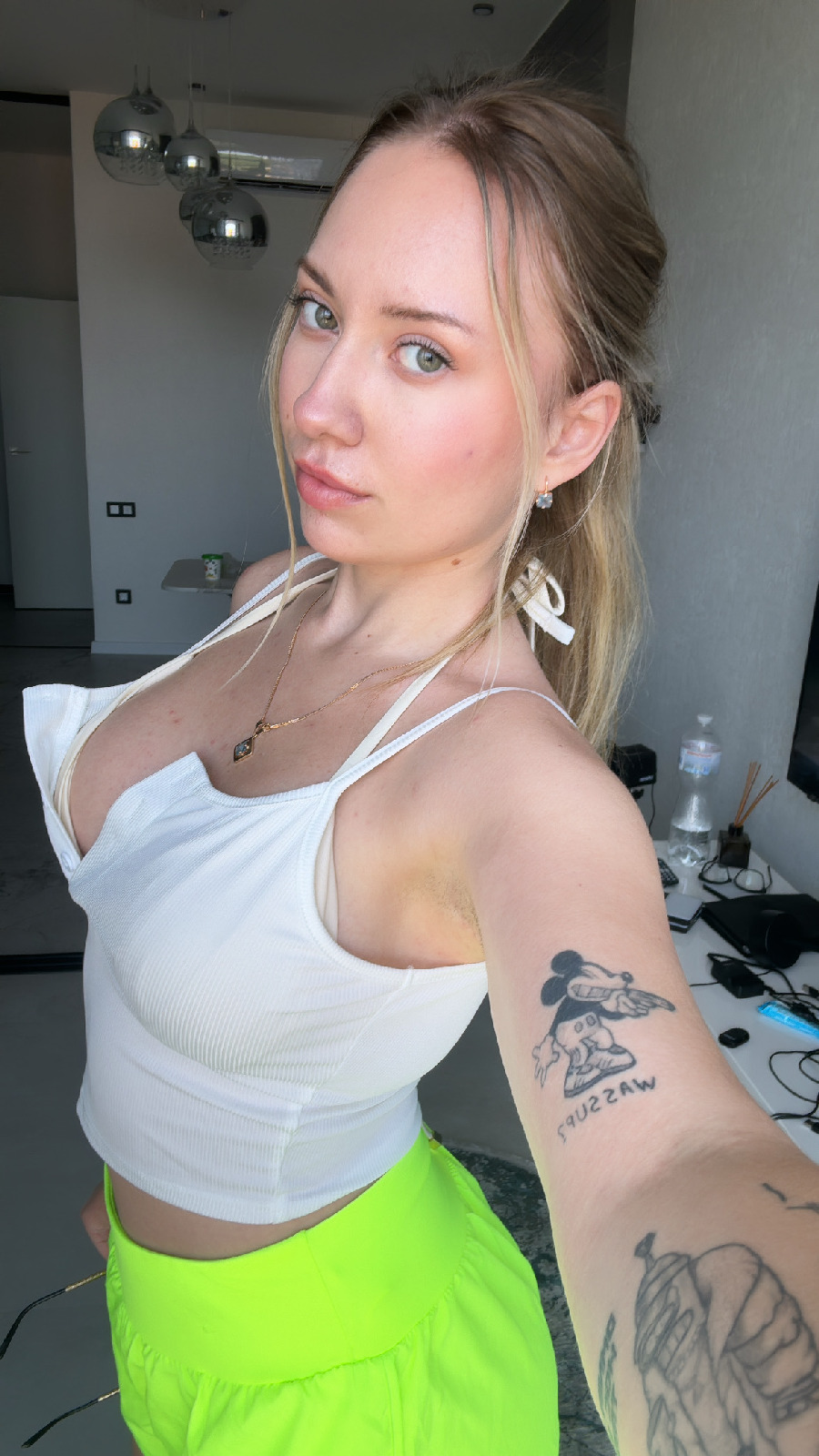 KateV in her underwear in Sendai